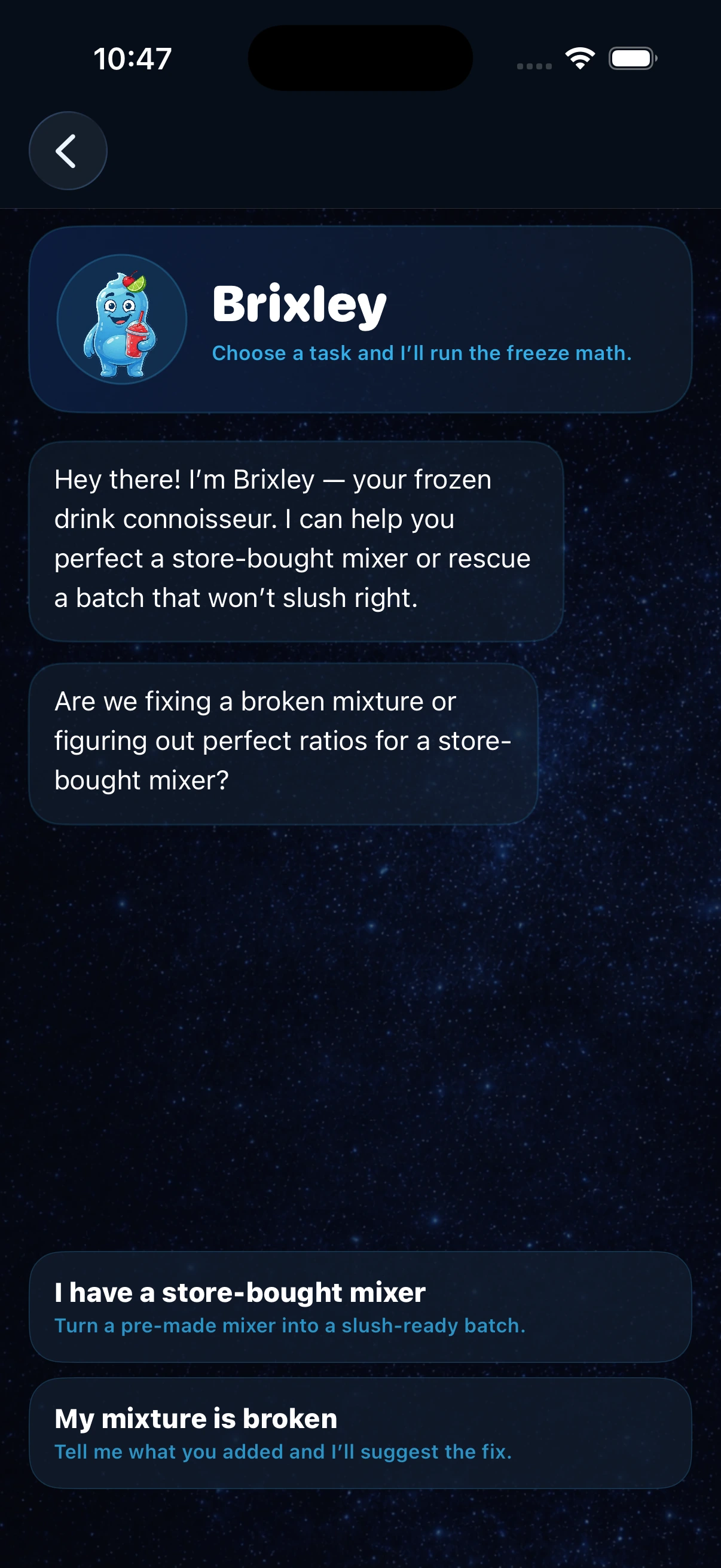 Brixley AI slush troubleshooting assistant
